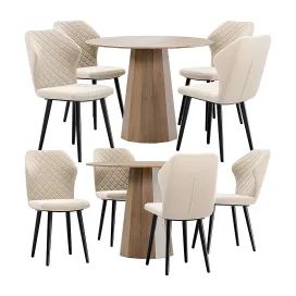 Villa dining chair tarf table